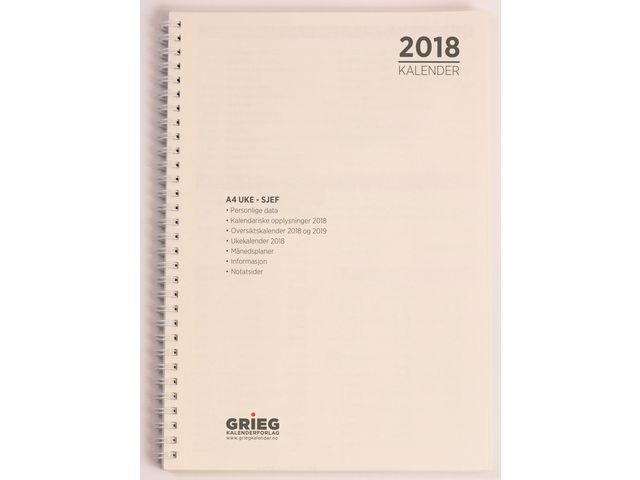 Ukekalender 2018 () Ukekalender 2018
