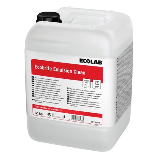 Tøyvask ECOLAB Ecobrite Emulsion 12kg