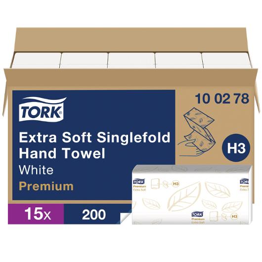 Tørkeark TORK Prem singlef 2L H3 (3000)
