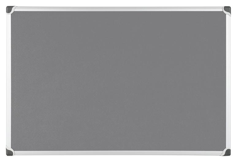 Oppslagstavle BI-OFFICE Maya106,5x75 grå