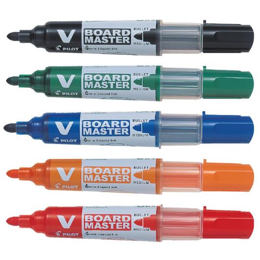 Whiteboardpenn PILOT V-Board M rund (5)