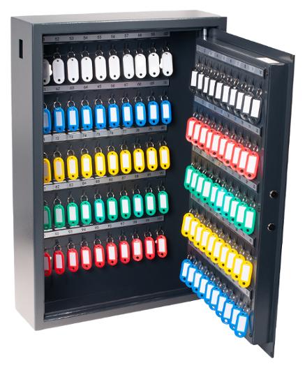 Nøkkelskap PAVO 100 nøkler sort