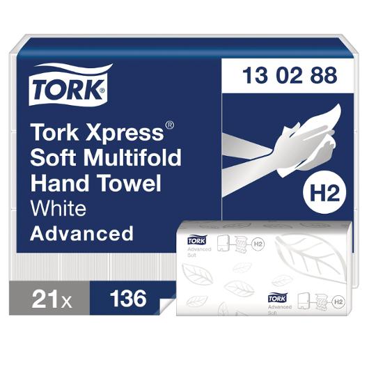 Tørkeark TORK Adv M myk 2L H2 (136)