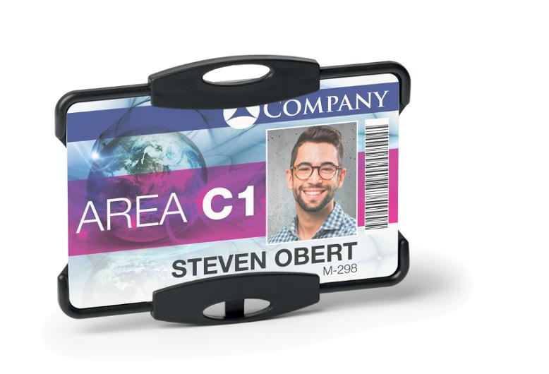 Kortholder DURABLE eco enkel sort (10)