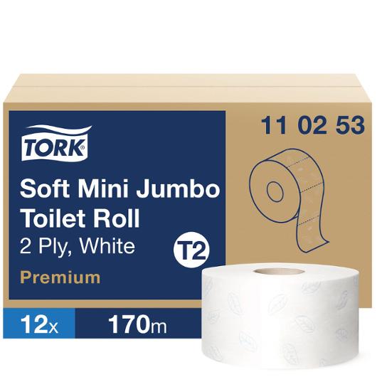 Toalettpapir TORK Premium 2L T2 170m(12)