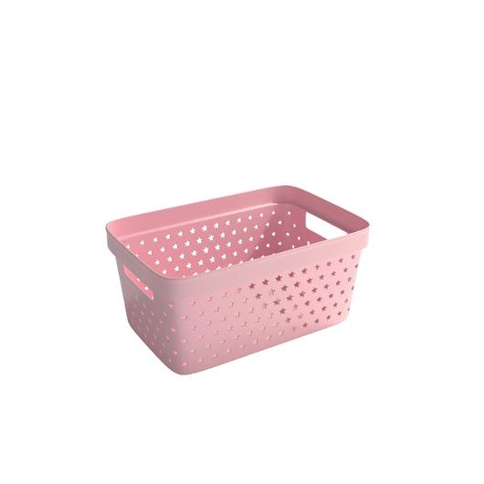 Oppbevaringskurv Star 4,5L gammelrosa