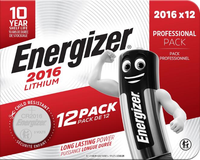 Batteri ENERGIZER Lithium CR2016 (12)