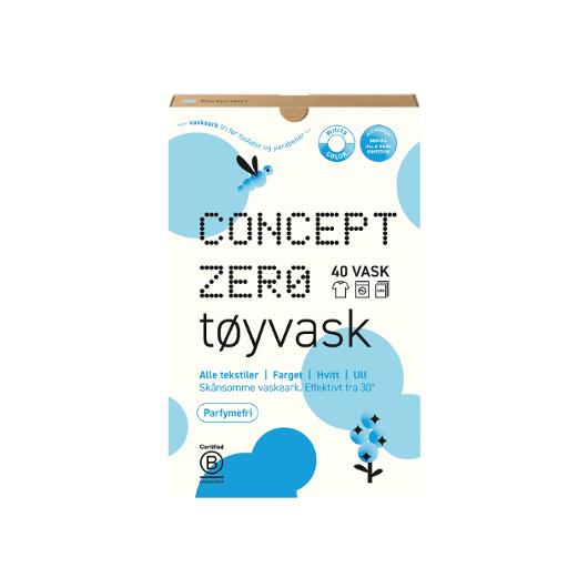 Tøyvask Concept Zero ark u/parfyme (40)