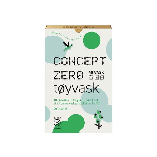 Tøyvask Concept Zero ark m/parfyme (40)
