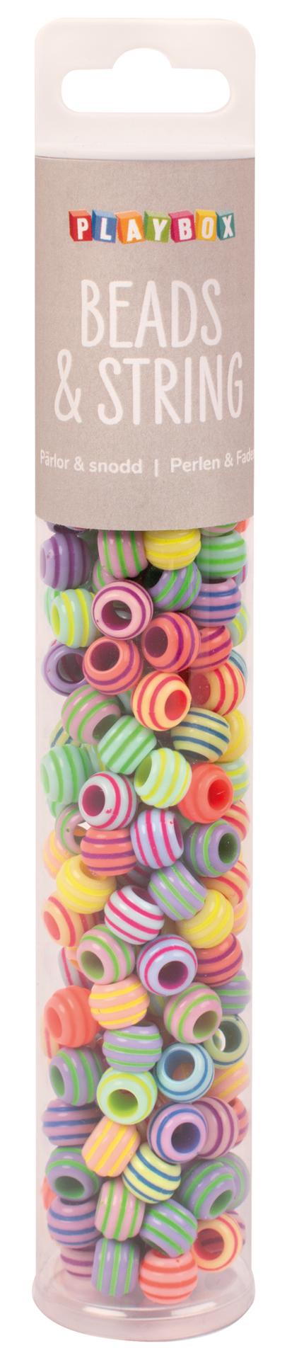 Perler PLAYBOX stripete pastell (180)