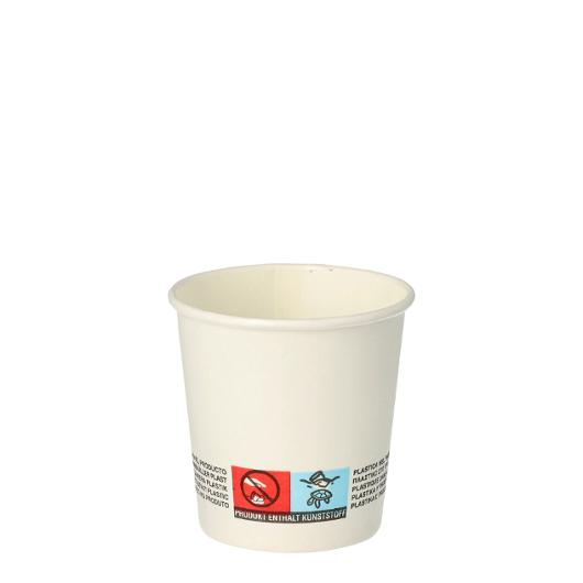 Termobeger PAPSTAR 10cl hvit (50)