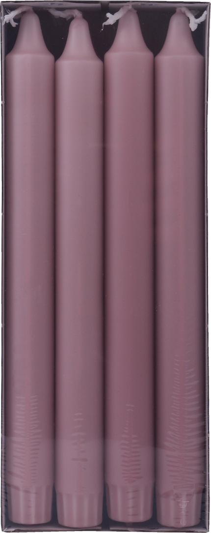 Kronelys DIANA stearin 24cm rosa (8)
