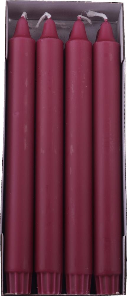 Kronelys DIANA stearin 24cm burgunder(8)