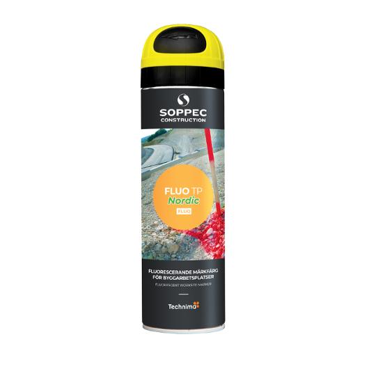 Merkespray SOPPEC Fluo 500ml gul