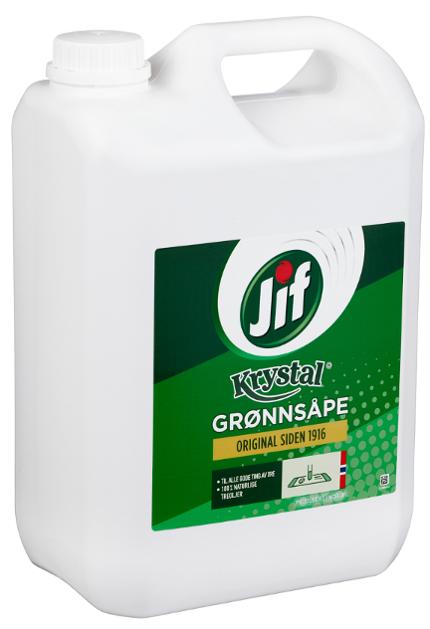 Allrengjøring JIF Krystal grønnsåpe 5L