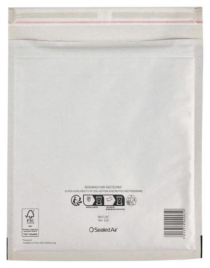 Boblekonvolutt Mail Lite E/2 22x26cm