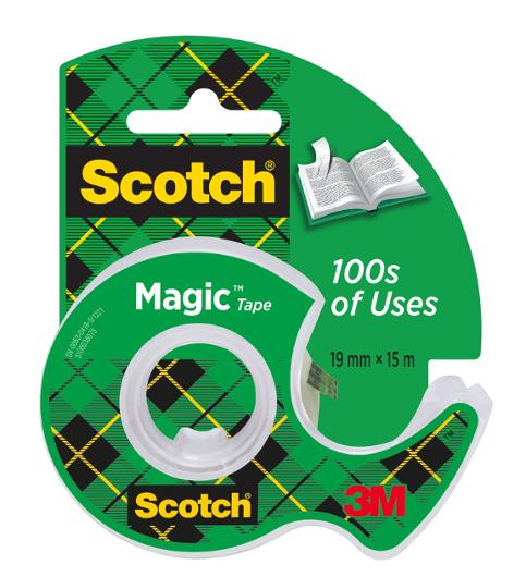Tape SCOTCH Magic 810 19mmx15m m/disp