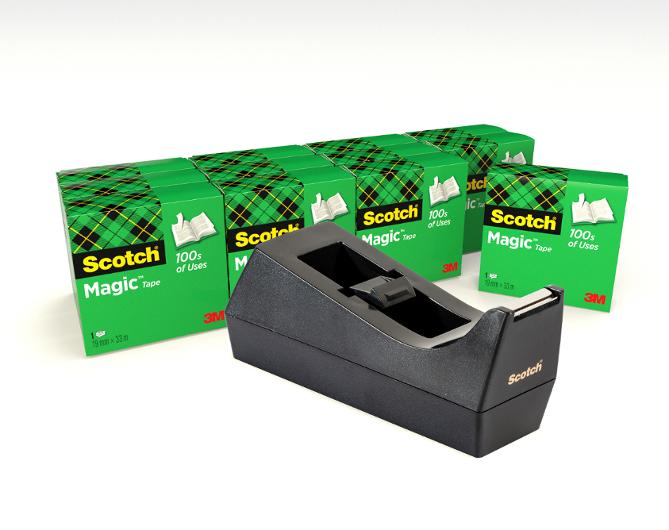 Dispenserpakke SCOTCH C38 Magic 810 12rl