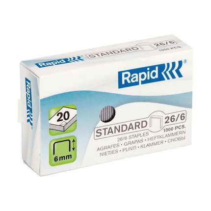 Heftestift RAPID Standard 26/6 (1000)