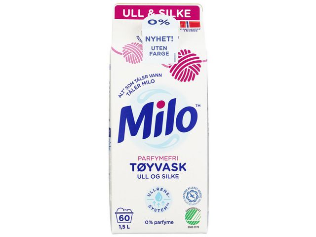 Tøyvask MILO Parfymefri 1,5L