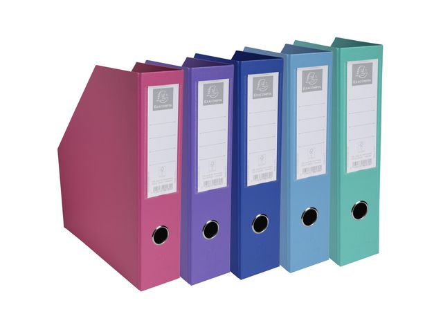 Tidsskriftsamler EXACOMPTA A4 PP ass