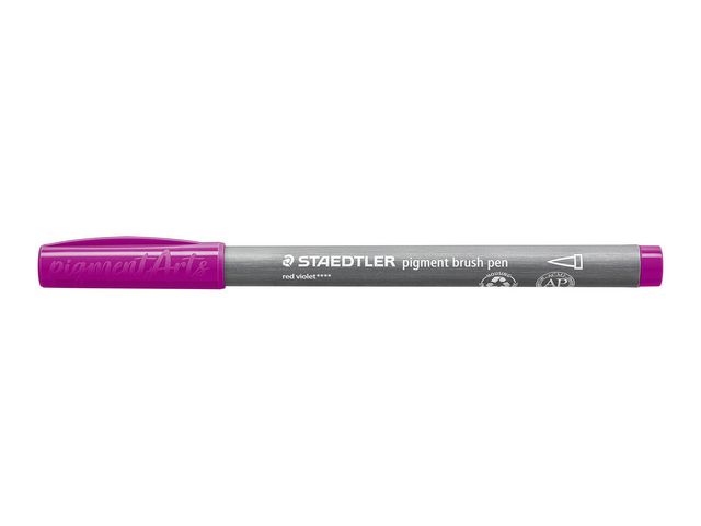 Fiberpenn STAEDTLER PL 371 brush rødlila