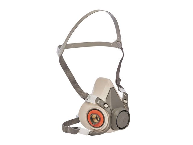Halvmaske 3M 6100 gjenbrukbar S