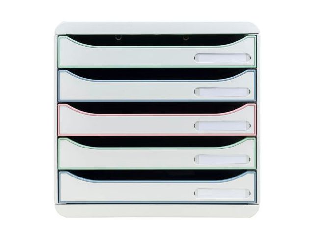 Skuffekabinett EXACOMPTA Autentik BB+5sk