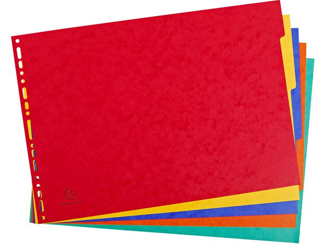 Skilleblad EXACOMPTA A3 landskap 5-delt