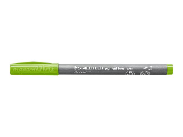 Fiberpenn STAEDTLER PL 371 brush løvgrøn
