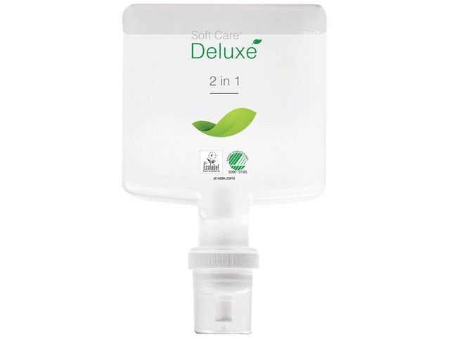 Dusjsåpe SOFT CARE Deluxe sjampo 1,3L