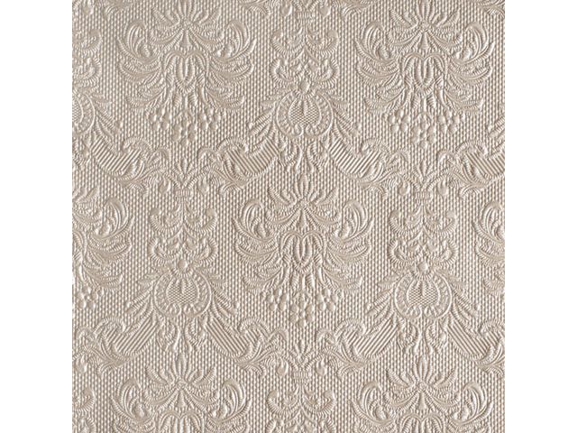 Serviett EDELWEISS 33cm perlegrå (15)