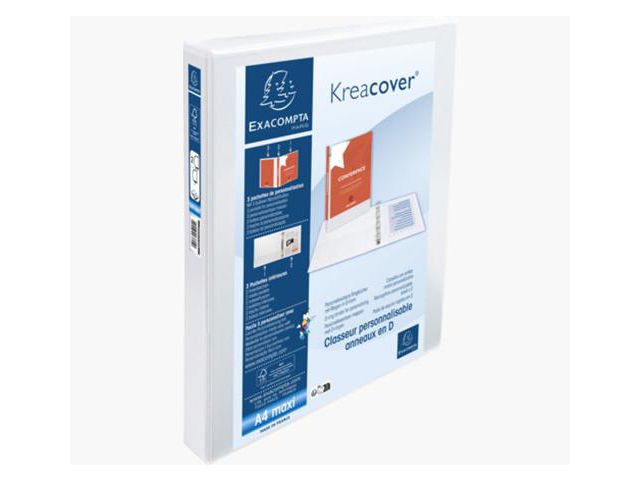 Innstikkperm EXACOMPTA A4+ 25/47mm 2r hv