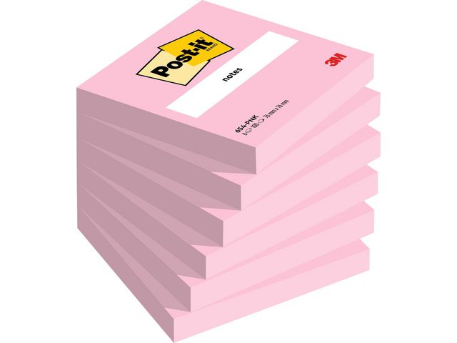 Notatblokk POST-IT 76x76 rosa