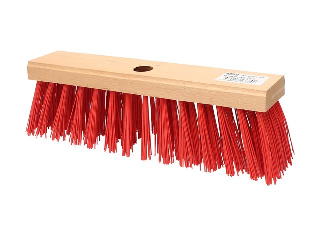 Gatekost MAX hard rød bust 30cm trehvit