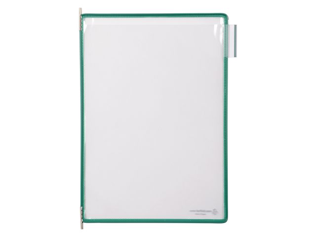 Lomme TARIFOLD A4 PP grønn (10)