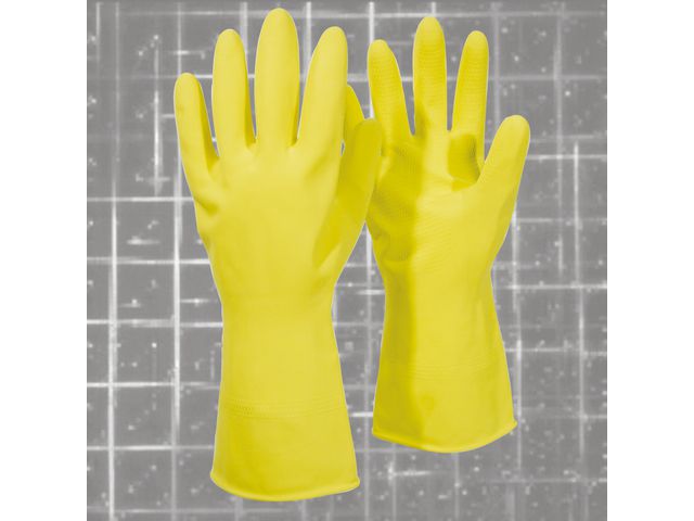 Gummihanske GRANBERG 0400A latex M gul