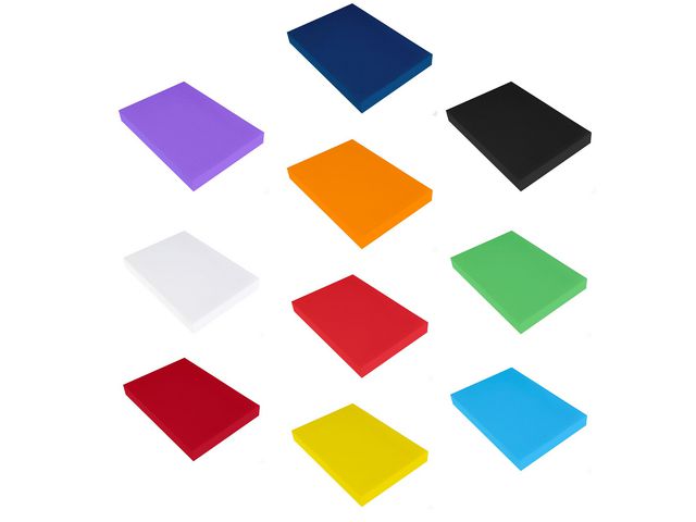 Dekorasjonskartong A4 220g blå