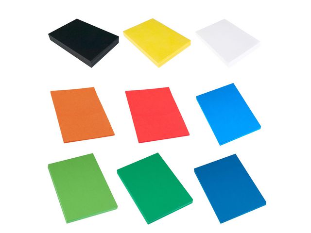 Kartong A2 180g sort (10)