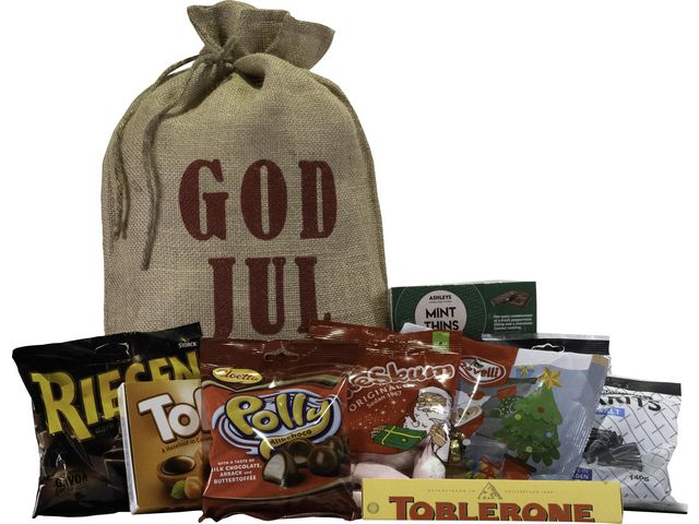 Julesekk EMO fylt 1235g