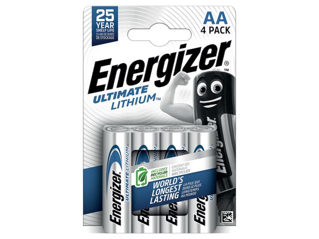 Batteri ENERGIZER U.Lithium AA/LR06 (4)