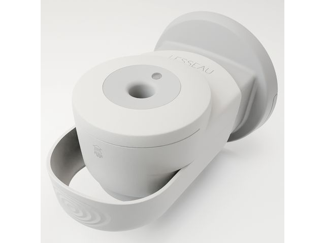 Dispenser LESSEAU manuell såpe hvit