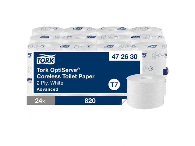 Toalettpapir TORK Adv 2L T7 94,3m (24)