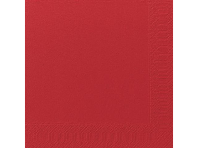 Serviett DUNI 3L 40cm rød (125)