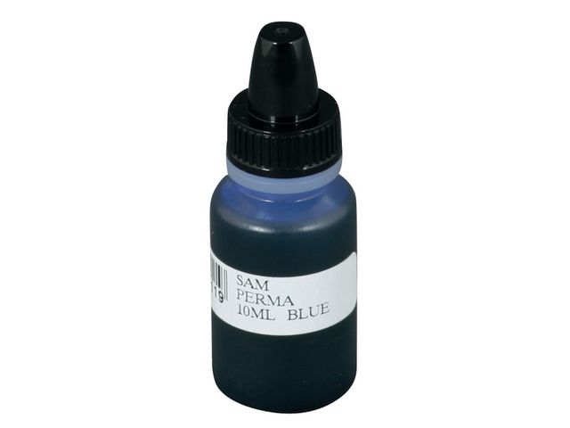 Stempelfarge EVERMARK 10ml blå