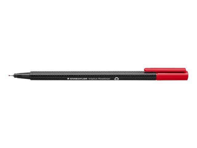 Fiberpenn STAEDTLER Triplus 0,3mm rød