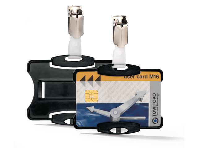 Kortholder DURABLE med klips enkel (25)