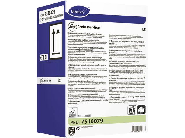 Maskinoppvask SUMA Jade Pur-Eco L8  10L