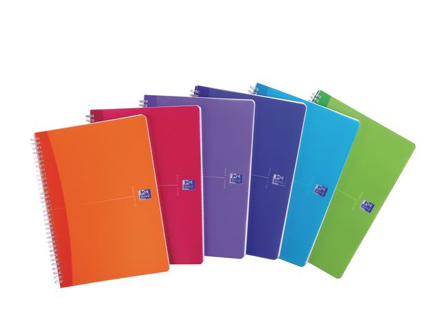 Notatbok OXFORD MyColours A5 lin ass frg