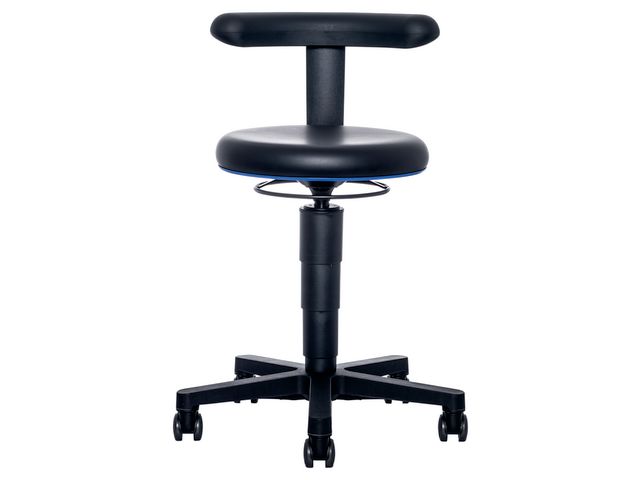 Industristol BIMOS Helse F 9463 sort/blå